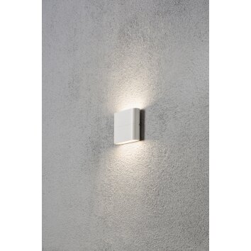 Konstsmide Chieri Applique LED Bianco, 2-Luci