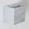 Olbia Applique LED Argento, 1-Luce