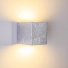 Olbia Applique LED Argento, 1-Luce