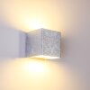 Olbia Applique LED Argento, 1-Luce