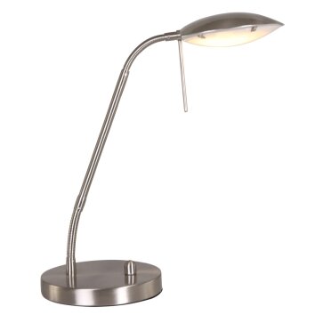 Steinhauer Mexlite Lampada da Tavolo LED Acciaio inox, 1-Luce