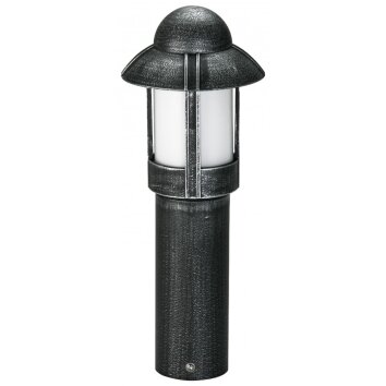 Albert 531 Lampada con piedistallo Nero, Argento, 1-Luce