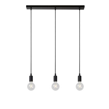 Lucide FIX MULTIPLE Lampada a Sospensione Nero, 3-Luci