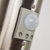Norburg Applique da esterno Acciaio inox, 1-Luce, Sensori di movimento