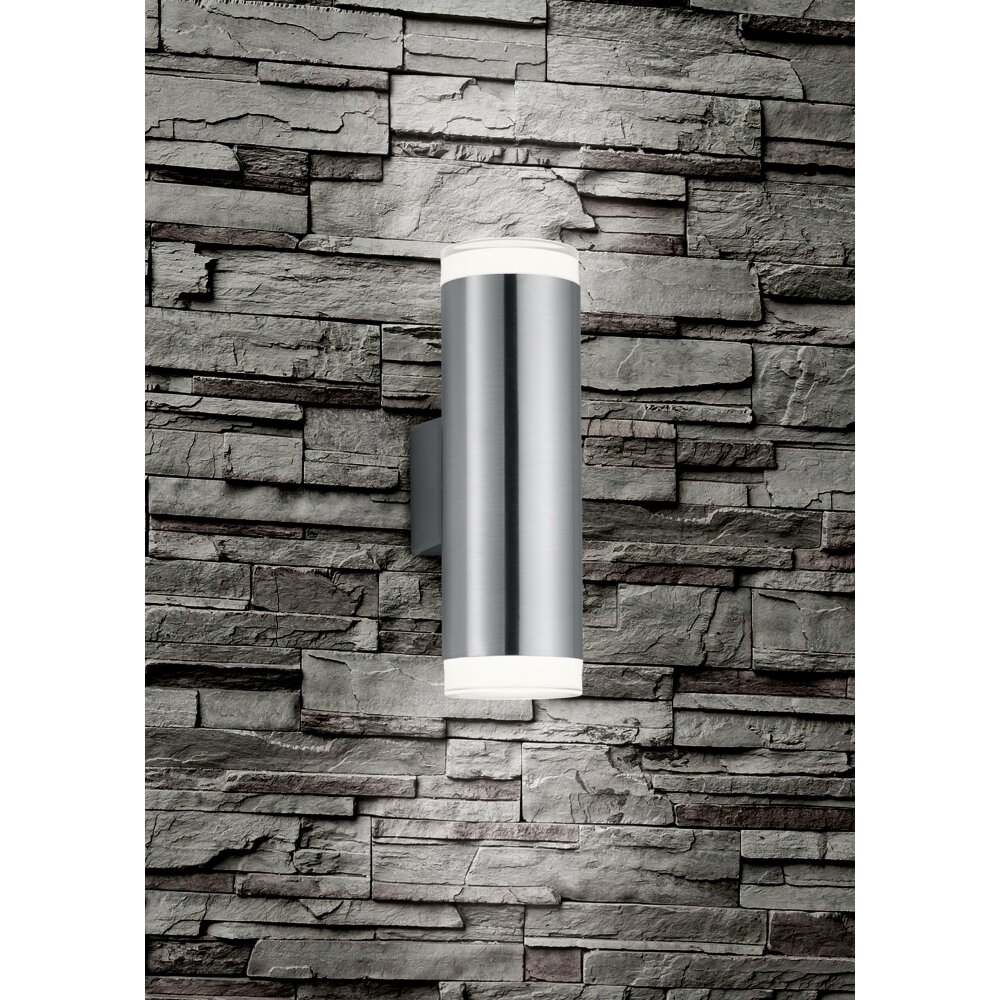 Reality ARACATI Applique LED Nichel opaco, 2-Luci main product photo