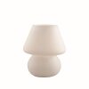 Ideal Lux PRATO Lampada da Tavolo Bianco, 1-Luce