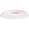 Brilliant Edna Plafoniera LED Cromo, 1-Luce, Telecomando, Cambia colore