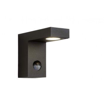 Lucide TEXAS-IR Applique LED Nero, 1-Luce