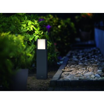 Philips myGarden ARBOUR Lampada con piedistallo LED Grigio, 1-Luce
