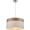 Globo Lampadario a sospensione Nichel opaco, 1-Luce
