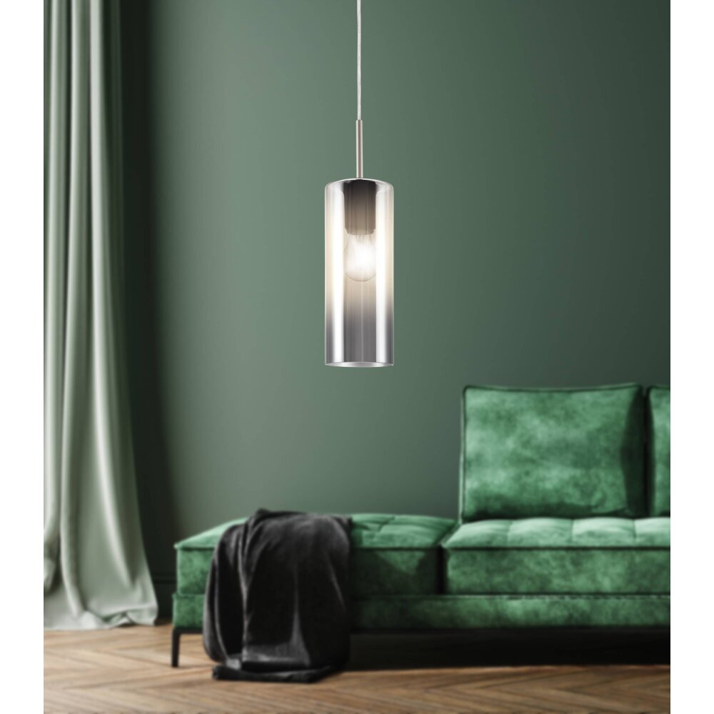 Eglo SELVINO Lampadario a sospensione Nichel opaco, 1-Luce