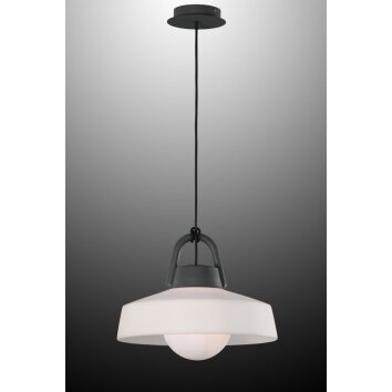 Mantra KINKE Lampada a Sospensione Grigio, 1-Luce