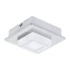 Eglo MASIANO Applique e plafoniera da incasso LED Alluminio, 1-Luce