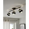 Eglo NOCITO Faretto da soffitto LED Oro, Nero, 3-Luci