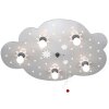 Elobra STERNENWOLKE Applique Argento, 5-Luci