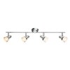 Globo Alaska Faretto da soffitto LED Cromo, 4-Luci