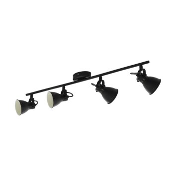 EGLO SERAS Faretto da soffitto LED Nero, 4-Luci