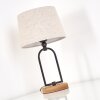 Logumkolster Lampada da Tavolo Marrone, Nero, 1-Luce