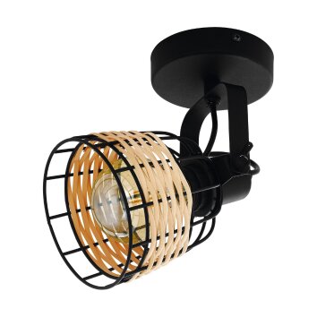 Eglo ANWICK 1 faretto Nero, 1-Luce