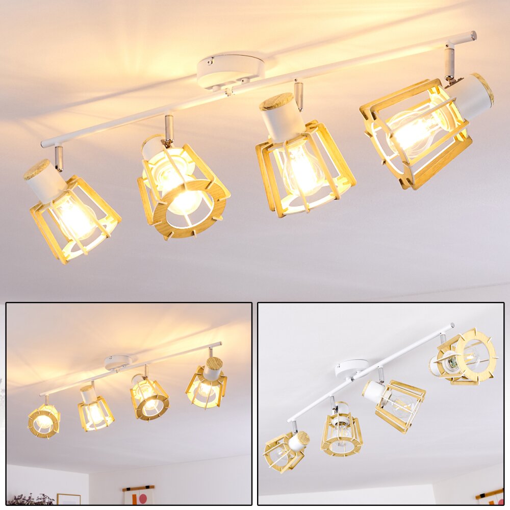 Rieti Plafoniera Bianco, 4-Luci main product photo