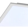 Plafoniera Paul Neuhaus Q-Flag LED Bianco, 1-Luce, Telecomando