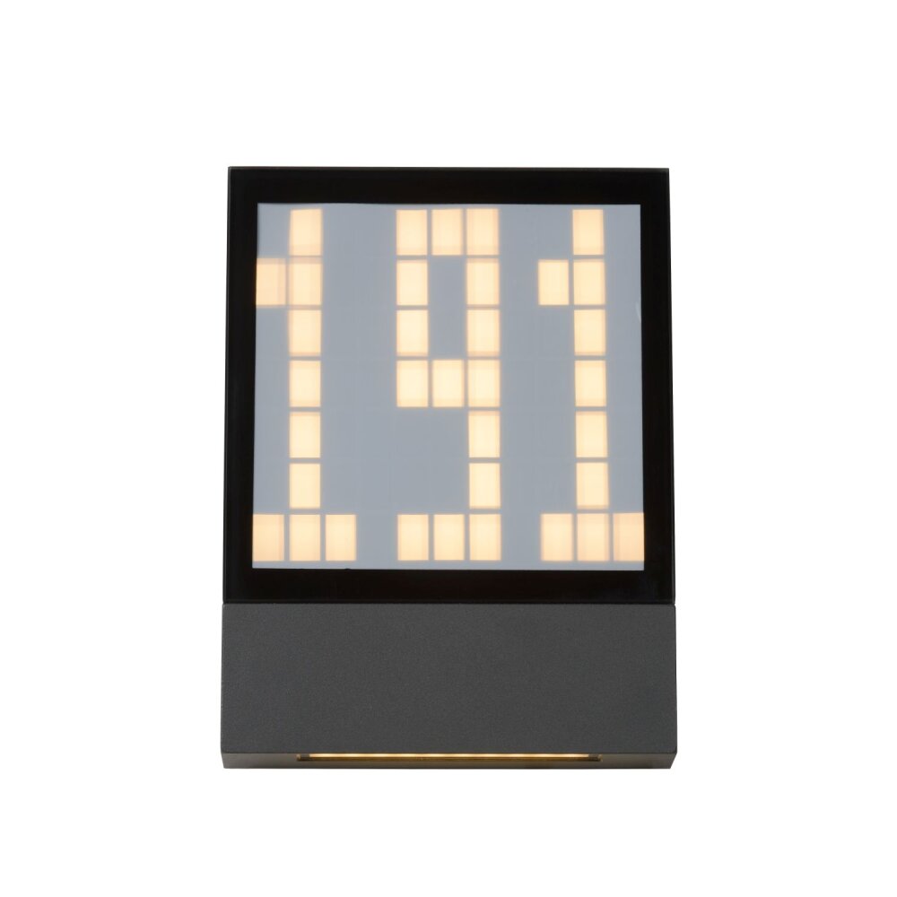 Lucide DIGIT Applique LED Antracite, 1-Luce main product photo