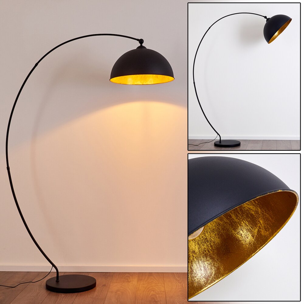 Lampada da terra Miranda Nero, 1-Luce main product photo