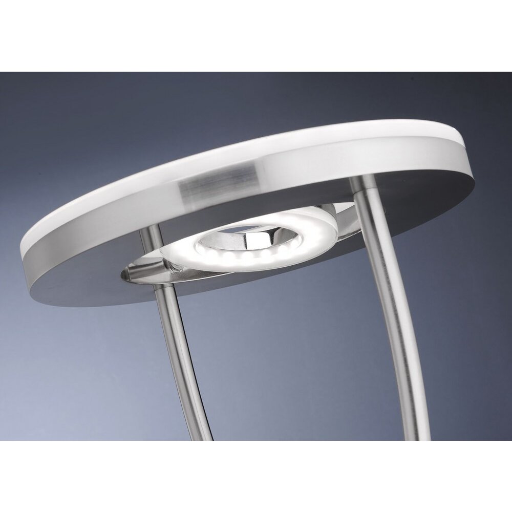 Leuchten-Direkt HELIA Lampada da terra LED Acciaio inox, 4-Luci