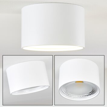 Kristallo Plafoniera LED Bianco, 1-Luce