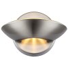 Globo Sammy Applique LED Nichel opaco, 2-Luci