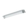 Eglo TOLORICO Plafoniera LED Cromo, Cristallo ottico, 1-Luce