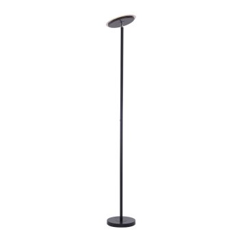 Leuchten-Direkt HANS Lampada da terra LED Nero, 1-Luce