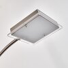 Veteli Piantana LED Acciaio inox, 2-Luci