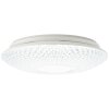 Brilliant Lucian Plafoniera LED Bianco, 1-Luce, Telecomando, Cambia colore