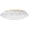 Brilliant Lucian Plafoniera LED Bianco, 1-Luce, Telecomando, Cambia colore