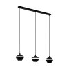 Eglo PERPIGO Lampadario a sospensione LED Nero, 3-Luci