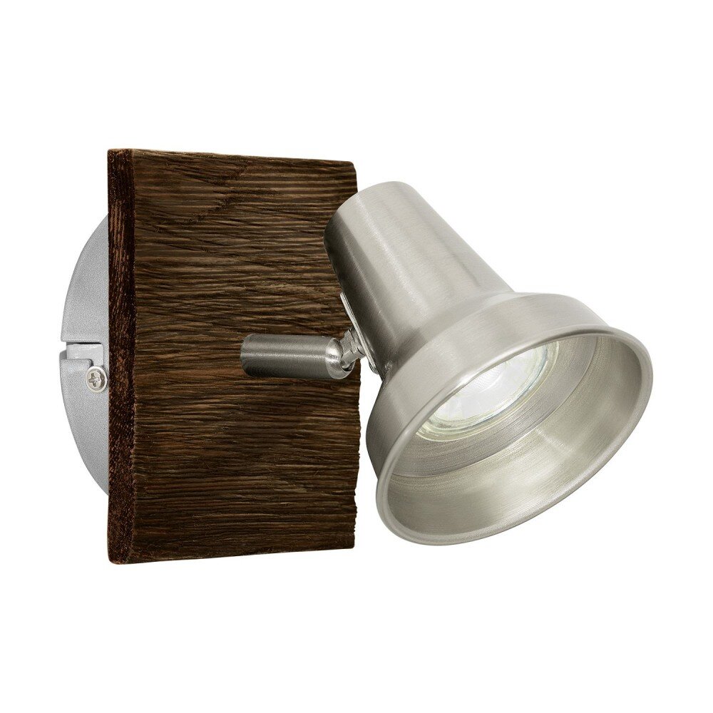 Eglo FILIPINA Applique LED Marrone, Nichel opaco, 1-Luce main product photo