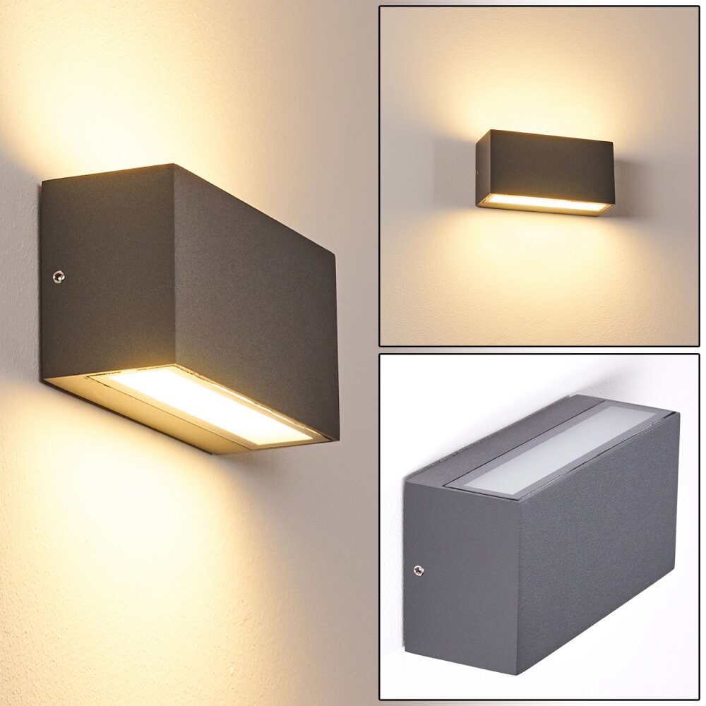 Duluth Applique da esterno LED Antracite, 1-Luce main product photo