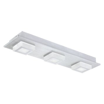 Eglo MASIANO Applique e plafoniera da incasso LED Alluminio, 3-Luci