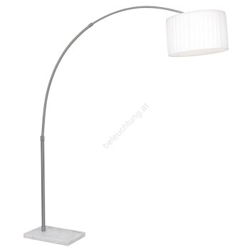 Globo LA NUBE Lampada da terra Acciaio inox, Nichel opaco, Bianco, 1-Luce Globo LA NUBE Lampada da terra Acciaio inox, Nichel opaco, Bianco, 1-Luce