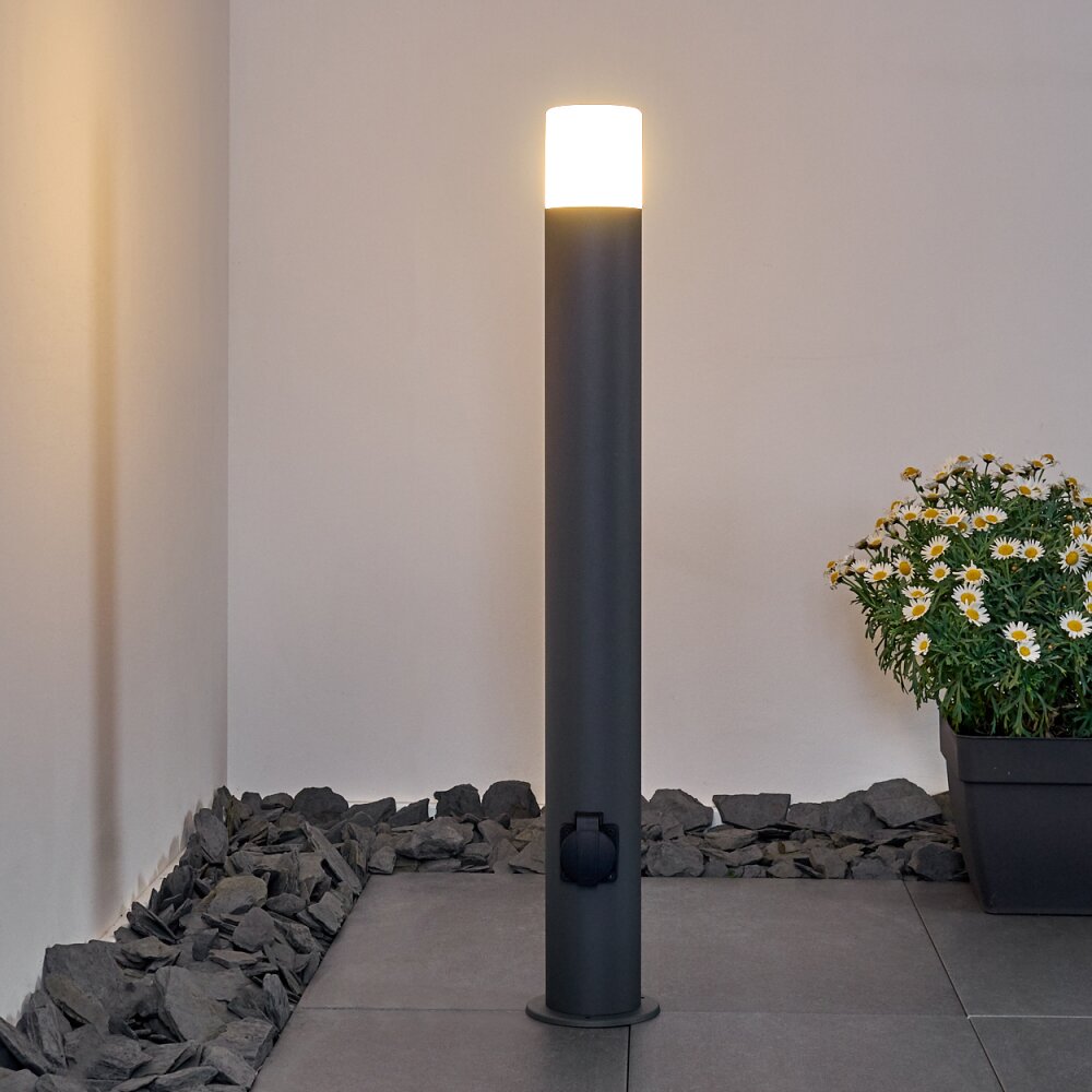 Buhrkall Lampioncino Segnapasso Antracite, 1-Luce