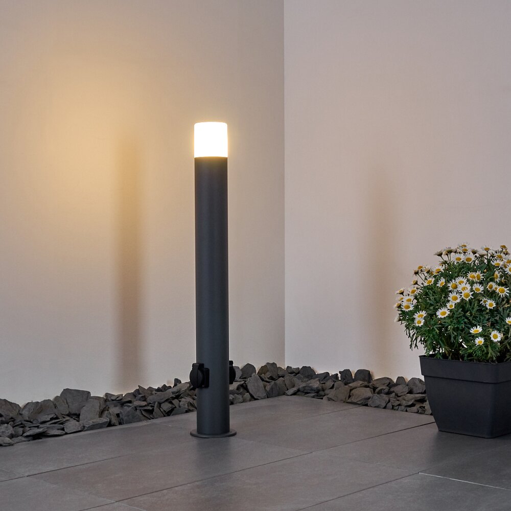 Buhrkall Lampioncino Segnapasso Antracite, 1-Luce