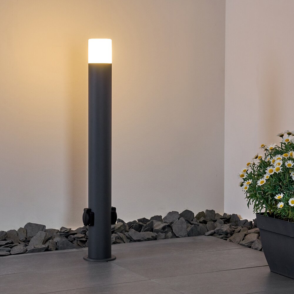 Buhrkall Lampioncino Segnapasso Antracite, 1-Luce