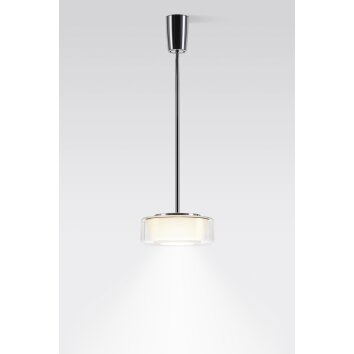 Serien Lighting CURLING Lampadario a sospensione LED Alluminio, Cromo, 1-Luce