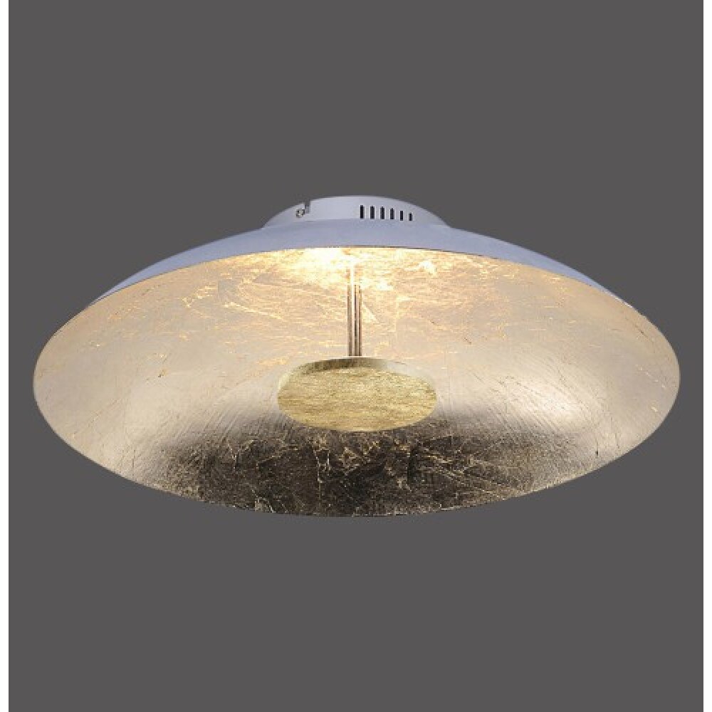 Paul Neuhaus PLATE Plafoniera LED Oro, 1-Luce