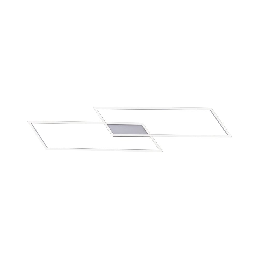 Paul Neuhaus INIGO Plafoniera LED Argento, 2-Luci