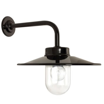 KS Verlichting Vita Applique Nero, 1-Luce