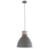 Steinhauer Vivette Lampadario a sospensione Grigio, Legno chiaro, 1-Luce