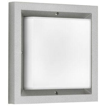 Albert 6411 Applique da esterno LED Argento, 1-Luce