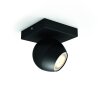 Philips Hue Ambiance White Buckram Set di base per spot a soffitto Nero, 1-Luce, Telecomando